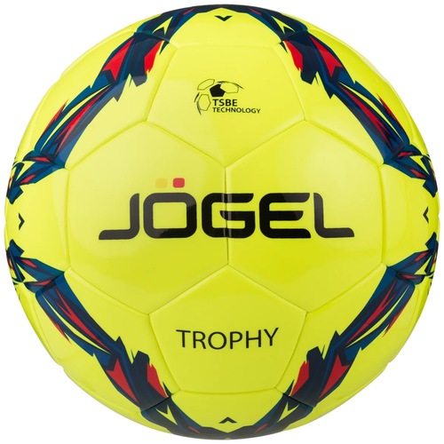 фото Футбольный мяч jogel trophy желтый 5