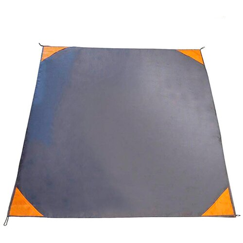 фото Водонепроницаемый коврик для пикника, универсальный туристический тент, желтый, 140х200 см, shamoon sm-cm-03