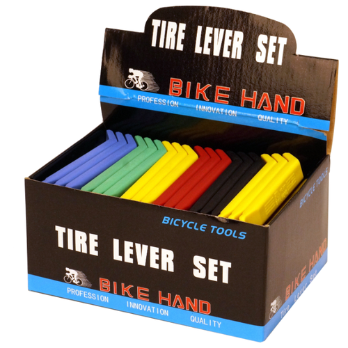фото Набор инструментов для снятия покрышек велосипеда bike hand yc-311-box разноцветный