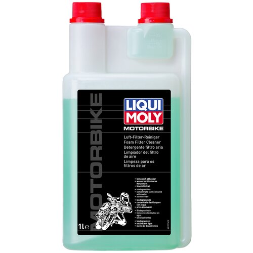 фото Очиститель liqui moly motorbike luft-filter-reiniger 1 л канистра 1 шт.