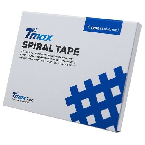 фото Кросс-тейп tmax spiral tape type c 423716, 20 листов, телесный