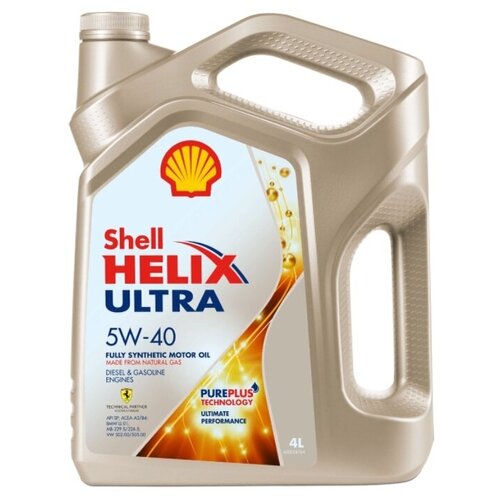 Синтетическое моторное масло SHELL Helix Ultra 5W-40 SP 1 л