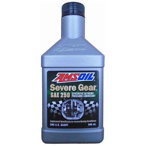 фото Трансмиссионное масло amsoil severe gear sae 250, 0.946л