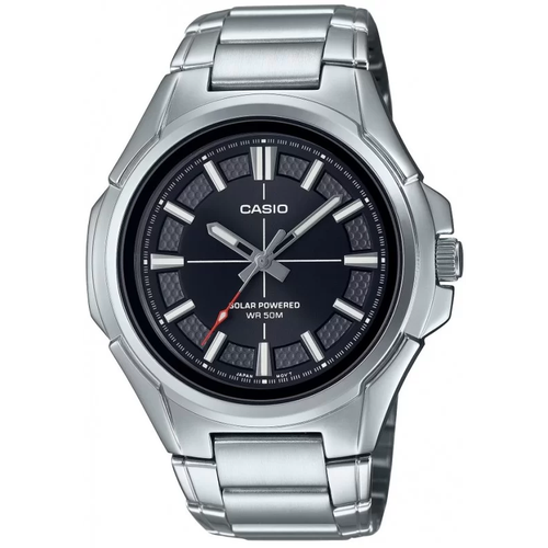 фото Наручные часы casio casio mtp-rs100d-1a, серебряный, черный