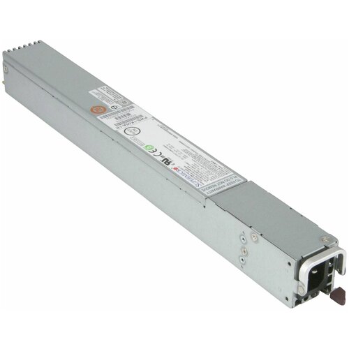 фото Блок питания supermicro 1u 1000w redundant power supply titanium, 38x40x360mm length