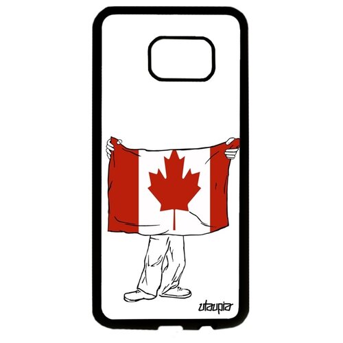 фото Чехол для телефона galaxy s7 edge, "флаг канады с руками" туризм патриот utaupia