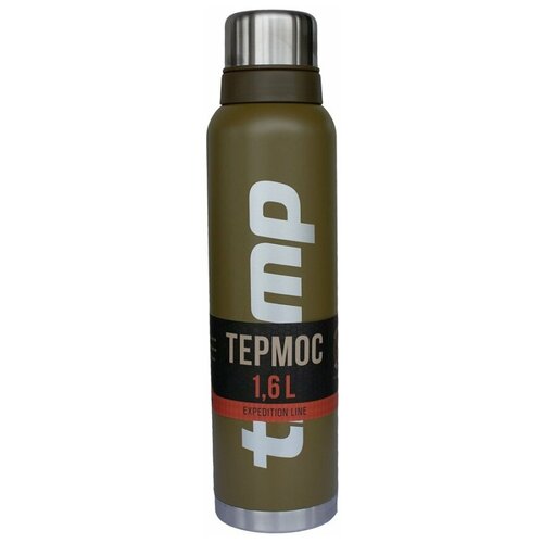 фото Классический термос tramp trc-029, 1.6 л оливковый
