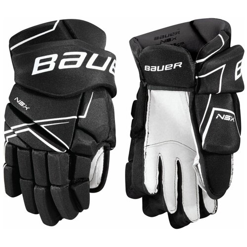 фото Защита запястий bauer nsx s18 gloves jr, р. junior (10 дюйм.), черный