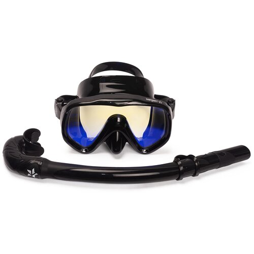 фото Набор для подводного плавания sargan окулятор просветленные линзы (маска окулятор/ трубка калан)