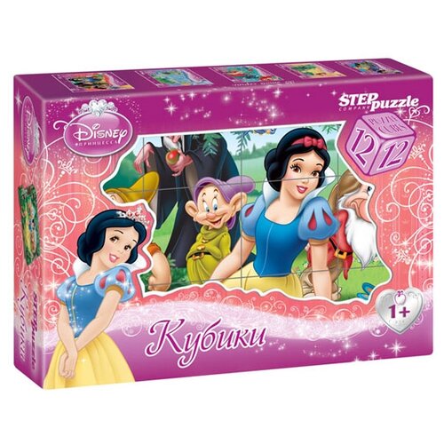 фото Кубики-пазлы Step puzzle Disney Белоснежка 87154