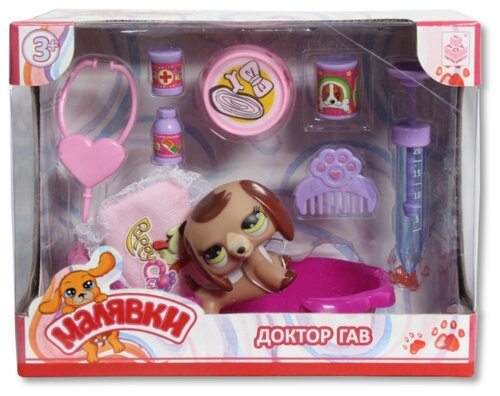 Игровой набор 1 TOY Игровой набор Малявки Доктор Гав Т56931 Игровой набор 1 TOY Игровой набор Малявки Доктор Гав Т56931