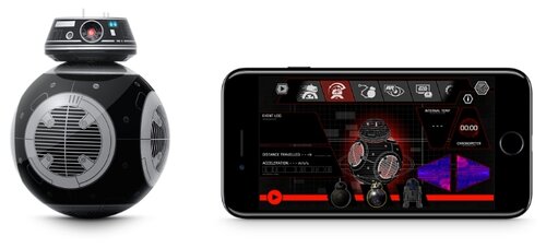 Интерактивная игрушка робот Sphero Звездные войны дроид BB-9E Интерактивная игрушка робот Sphero Звездные войны дроид BB-9E