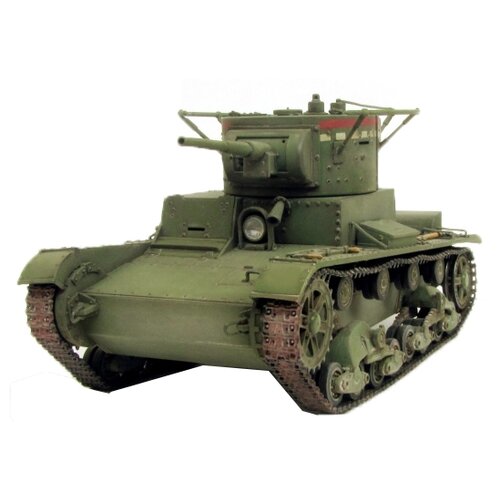фото Сборная модель ZVEZDA Советский легкий танк Т-26 (обр. 1933 г.) (3538) 1:35