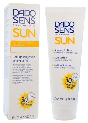 Dado Sens Солнцезащитное молочко SPF 30 Dado Sens Солнцезащитное молочко SPF 30