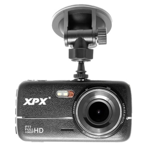 фото Видеорегистратор xpx p11, 2 камеры черный