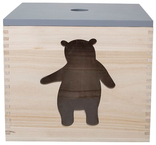 Ящик Bloomingville Медвежонок 30х35х35 см (50208451) Ящик Bloomingville Медвежонок 30х35х35 см (50208451)