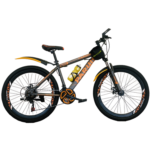 фото Горный велосипед paruisi 26" серый/оранжевый green bike