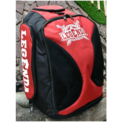 фото Рюкзак- сумка трансформер legenda asbolute training bag black/red