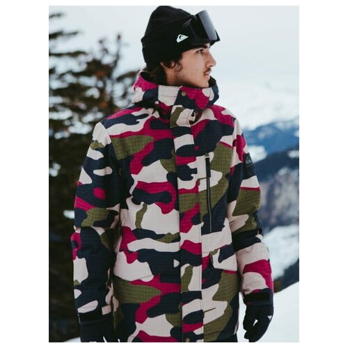 фото Сноубордическая куртка mission, цвет мультиколор, размер xxl quiksilver