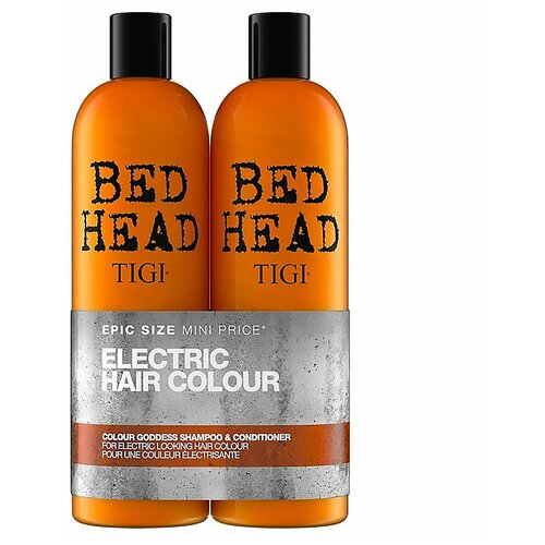 TIGI Bed Head Colour Goddess Oil Infused - Шампунь и Кондиционер для окрашенных волос, 2*750 мл