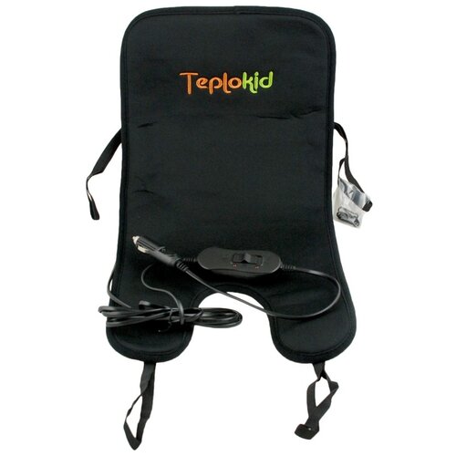 фото Teplokid накидка на сиденье автокресла с подогревом тк-002 черный