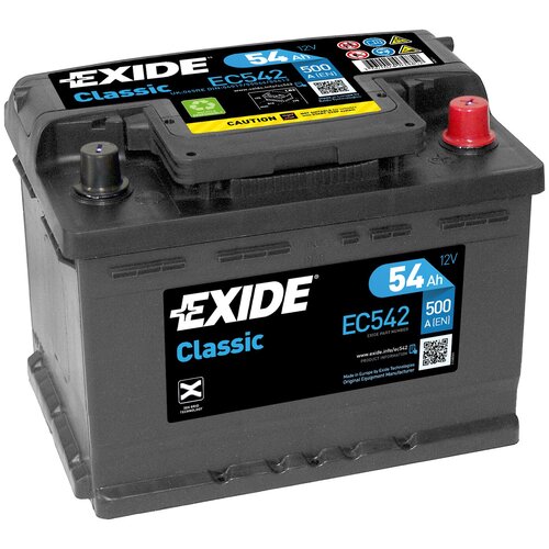 фото Автомобильный аккумулятор exide сlassic ec542