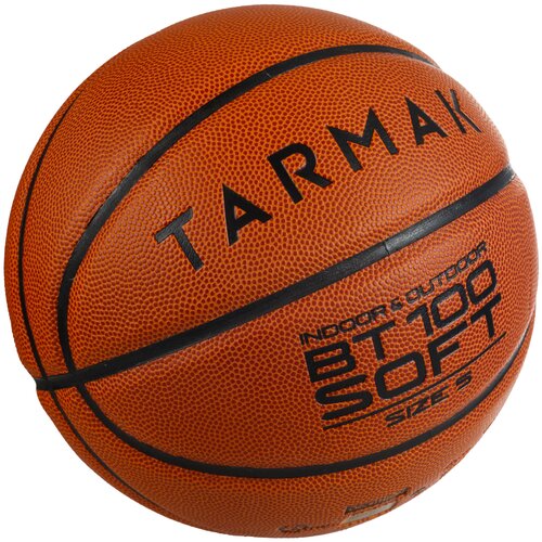 фото Детский баскетбольный мяч для начинающих до 10 лет bt100, размер 5 tarmak x декатлон decathlon