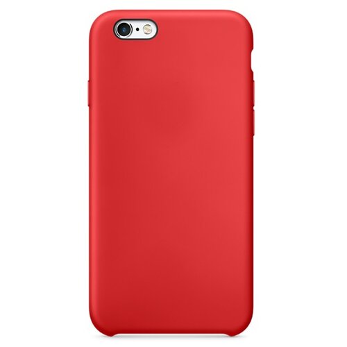 фото Силиконовый чехол silicone case для iphone 6 / 6s, красный grand price