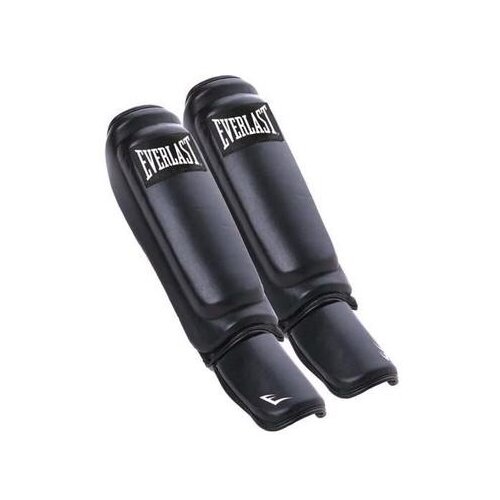 фото Защита голени и стопы everlast martial arts leather shin-instep s/m черн.