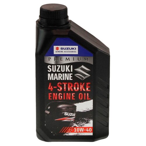 фото Минеральное моторное масло suzuki marine premium 10w-40, 1 л