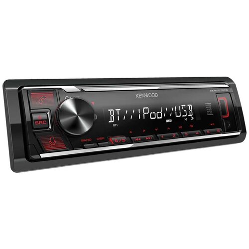 фото Автомагнитола kenwood kmm-bt206, черный