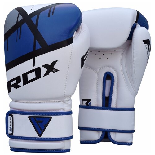фото Перчатки боксерские bgr-f7 blue bgr-f7u, 12 oz rdx