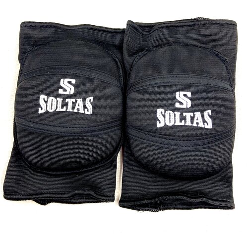 фото Soltas наколенники защитные спортивные, 1 пара, черные xs