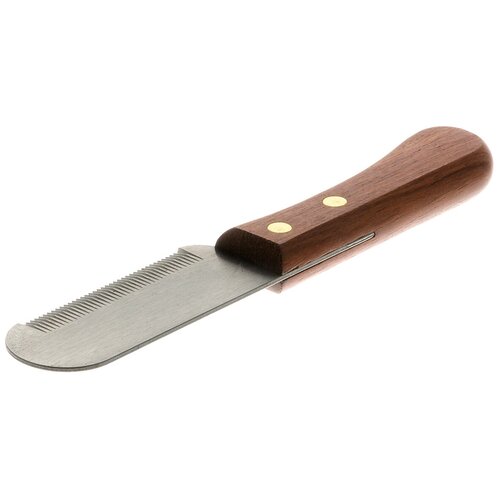 фото Тримминговочный нож hello pet 23840w, коричневый