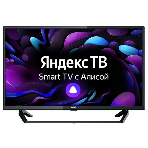 фото Телевизор bbk 32lex-7253/ts2c 32" (2021) на платформе яндекс.тв, черный