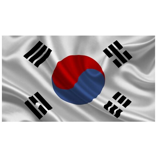 фото Без тм флаг южной кореи (135 х 90 см)