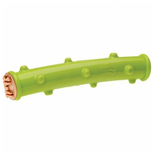 фото Игрушка для собак comfy snack mint трубка зеленая 18х4см (2 шт)
