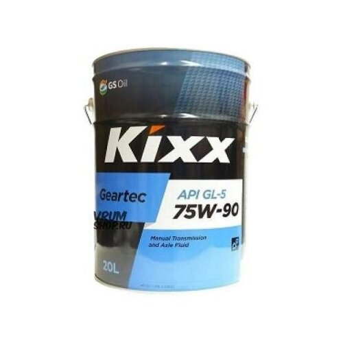 фото Kixx l2962p20e1 масло трансмиссионное kixx geartec gl-5 75w90 20 л п/синт.