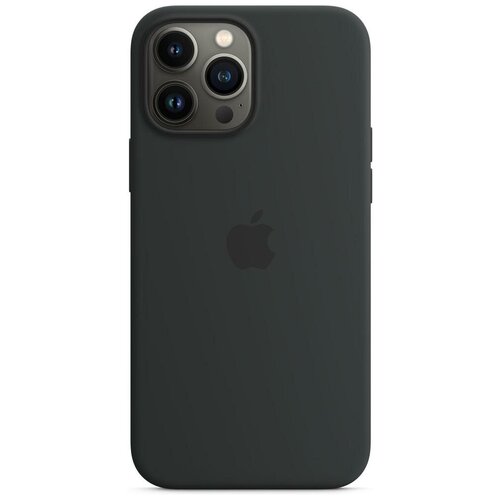 фото Чехол для apple iphone 13 pro max silicone case with magsafe midnight