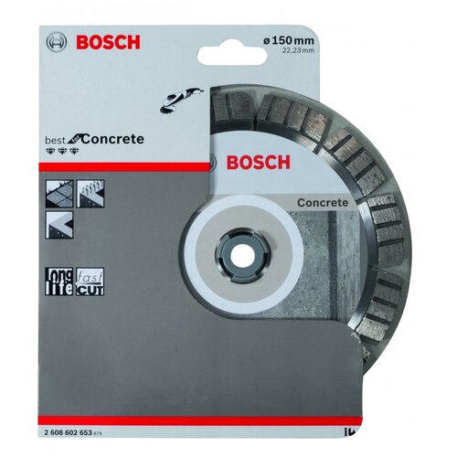 фото Алмазный диск bosch best for concrete150-22,23 2608602653
