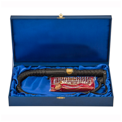 Подарочный набор кнут И пряник (кожаная ручка) без тм подарочный набор кнут и пряник с книгой афоризмов красный 40 х 22 х 7 см