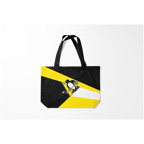 фото Сумка-шоппер / 46х35 см / хоккей / nhl pittsburgh penguins exclusive burnettie