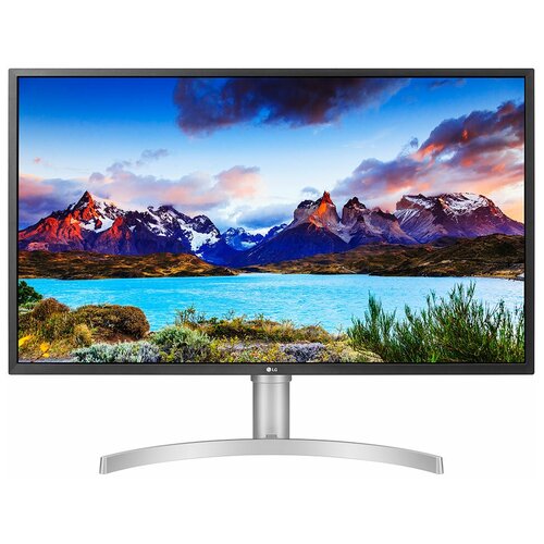 фото Монитор lg 32ul750 31.5", черный/белый/серебристый