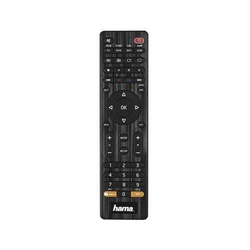 фото Универсальный пульт ду hama 00012307 universal 8 in1 remote control black