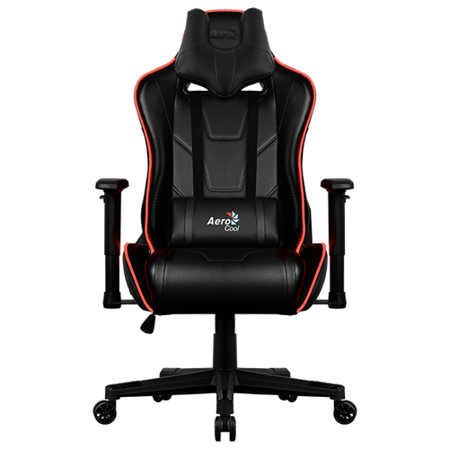 фото Компьютерное игровое кресло aerocool ac220 air rgb с подсветкой