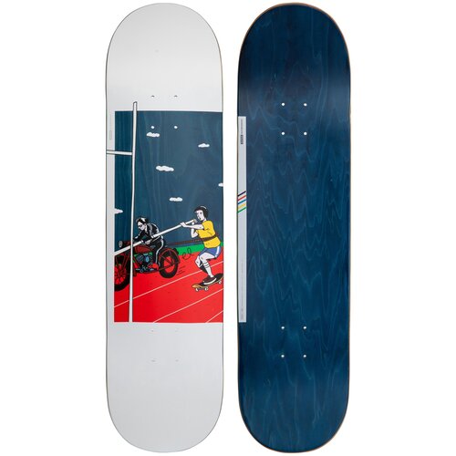 фото Скейтборд размер 8,25" синий deck 120 bruce, размер: no size oxelo х декатлон decathlon