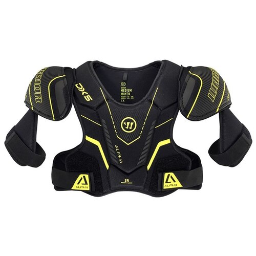 фото Защита груди/плеч дет"warrior alpha dx5 jr shoulder pads", р.s, арт.dx5spjr9-s