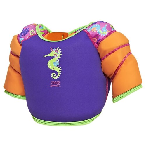 фото Жилет для плавания zoggs sea unicorn water wings, purple