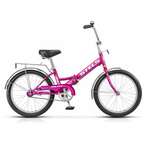 фото Велосипед 20" stels pilot 310 c z010 фиолетовый для детей мальчиков и девочек на рост 120-150см от 6 до 12 лет