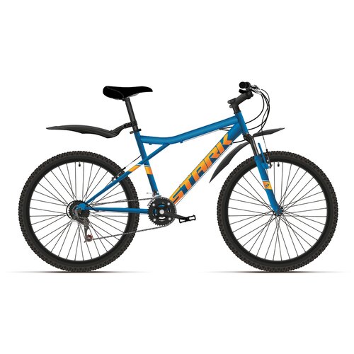 фото Велосипед stark'21 slash 26.1 d синий/оранжевый 14.5"